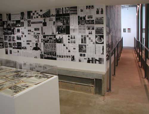 Lower space installation view
