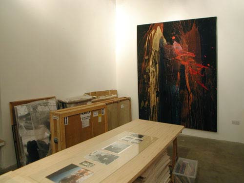 Bruce McLean paintings 01 Feb