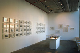 upper gallery space installation view