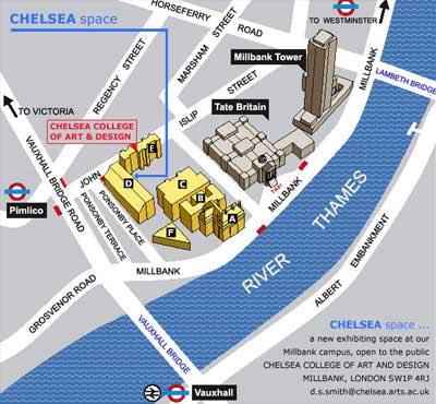 Chelsea Space map
