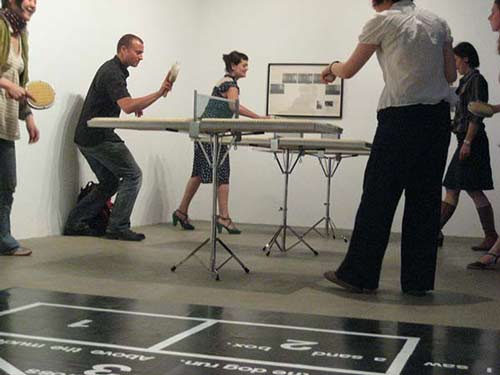Ping-Pong Dialogues Private view