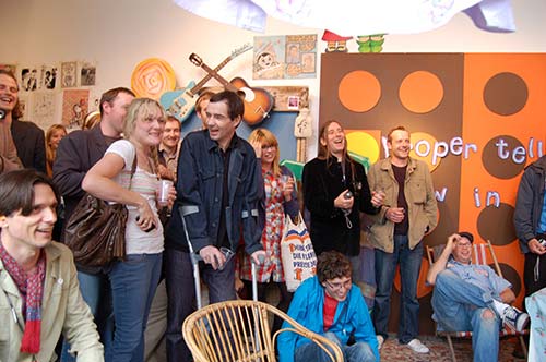 Frank Sidebottom Private view