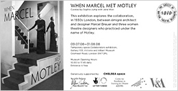 When Marcel Met Motley exhibition at V&A